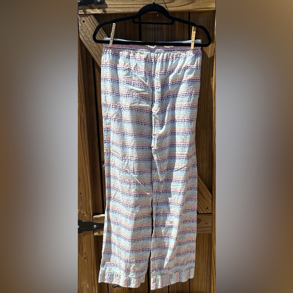 Victoria’s Secret Pants HEARTS  Sleepwear White Small Two Front Pockets - Picture 4 of 5